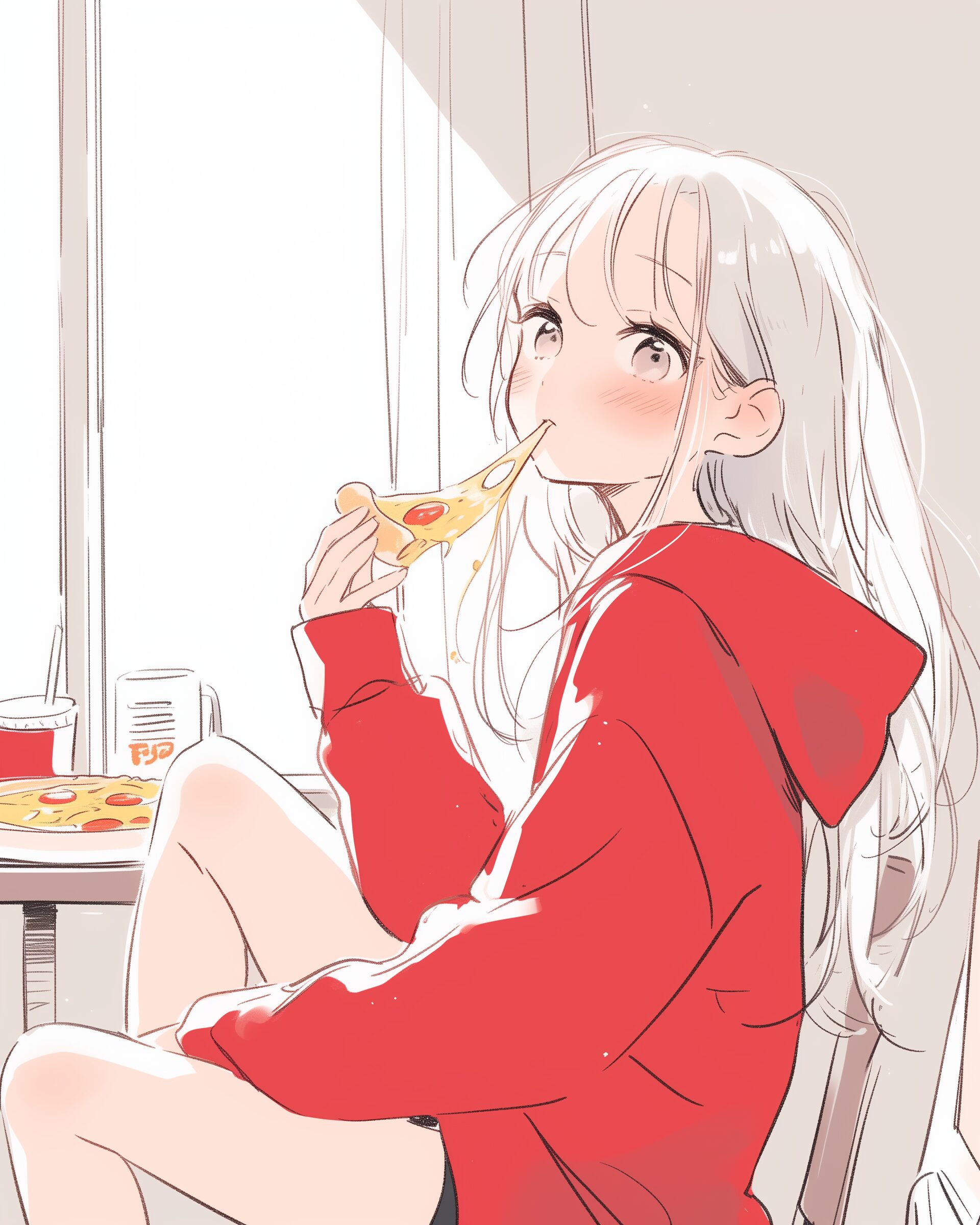 ピザ女子０