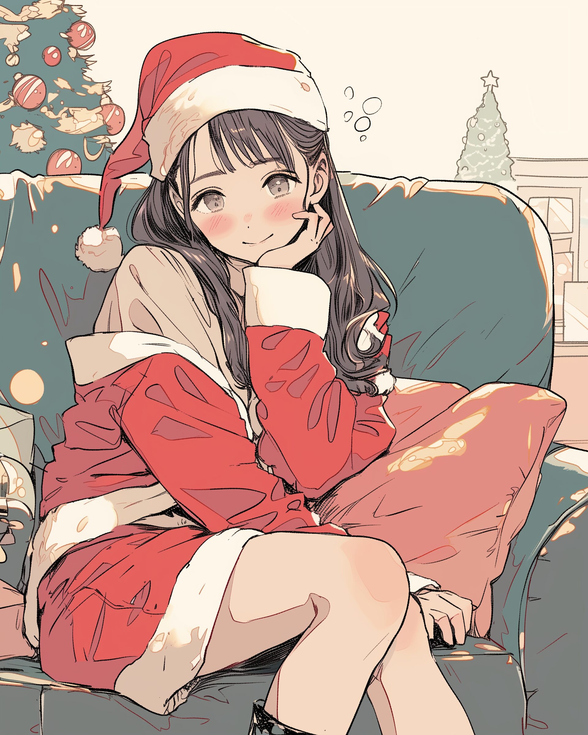 サンタ女子０