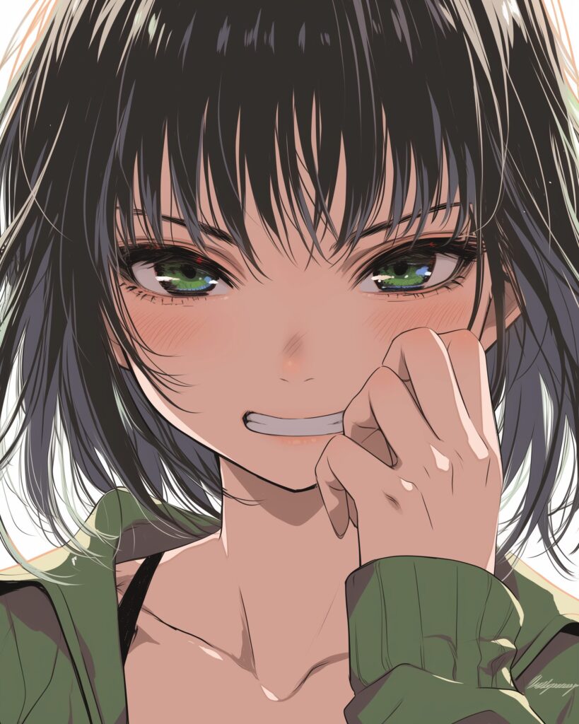 黒髪女子１