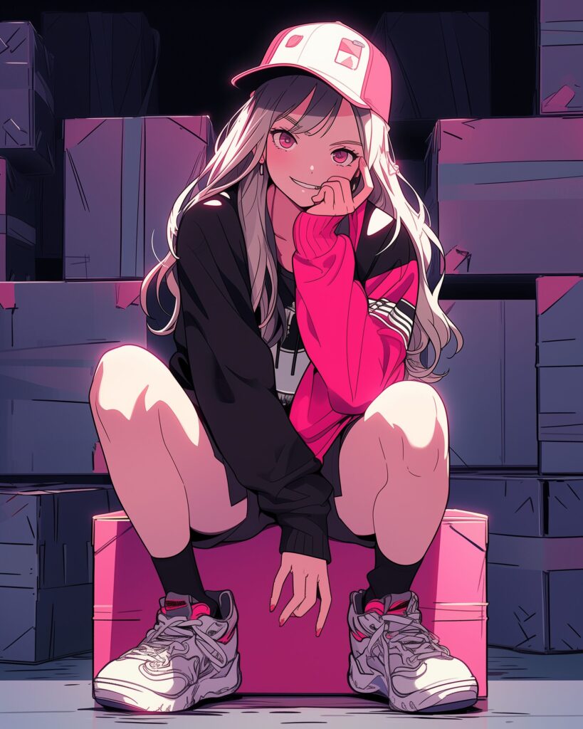 ストリートファッション女子０