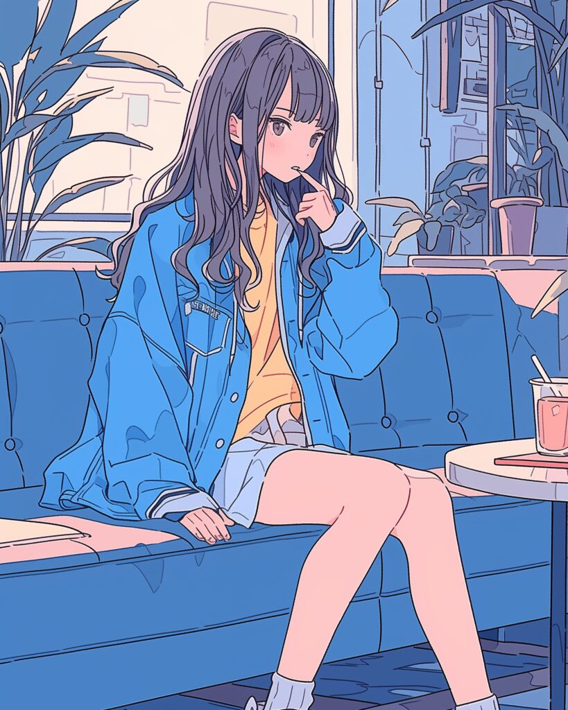 Blueファッション女子０