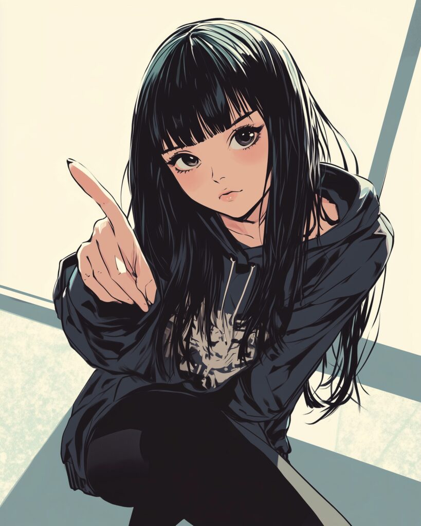 パーカー女子０
