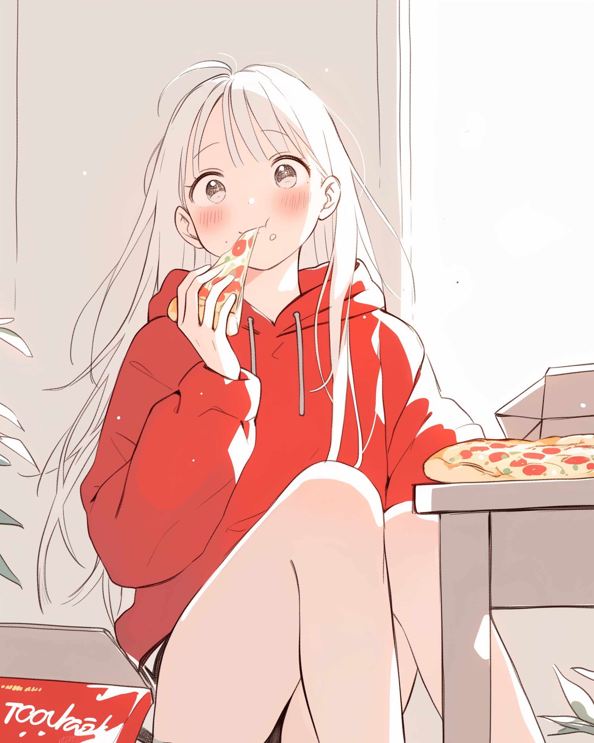 ピザ女子０
