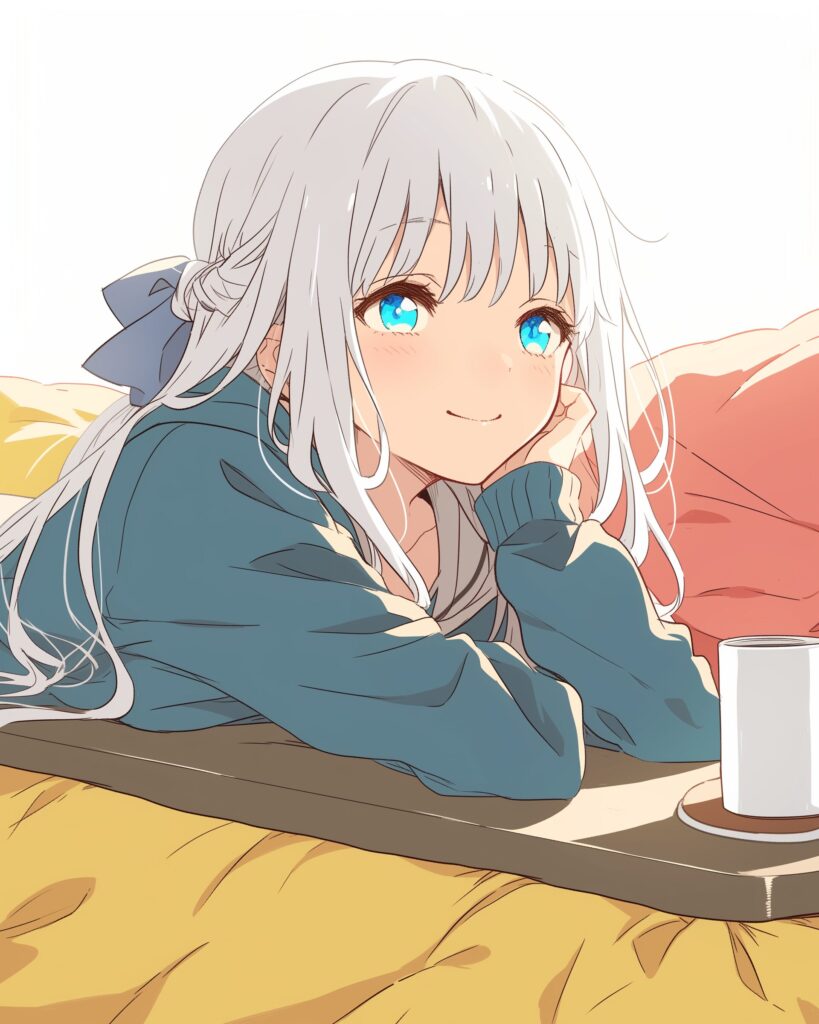 こたつ女子０