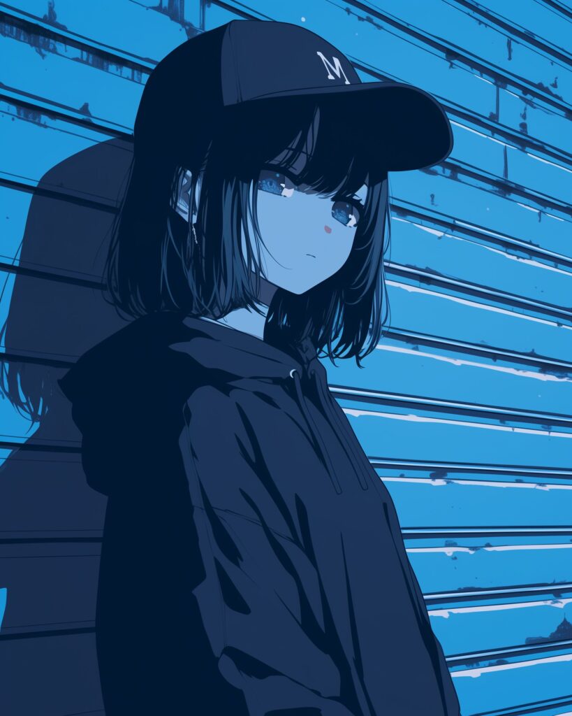 キャップ女子１
