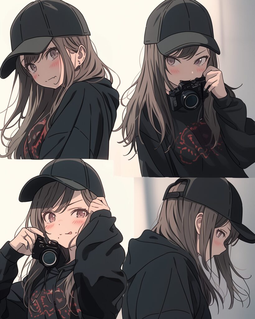 キャップ女子０