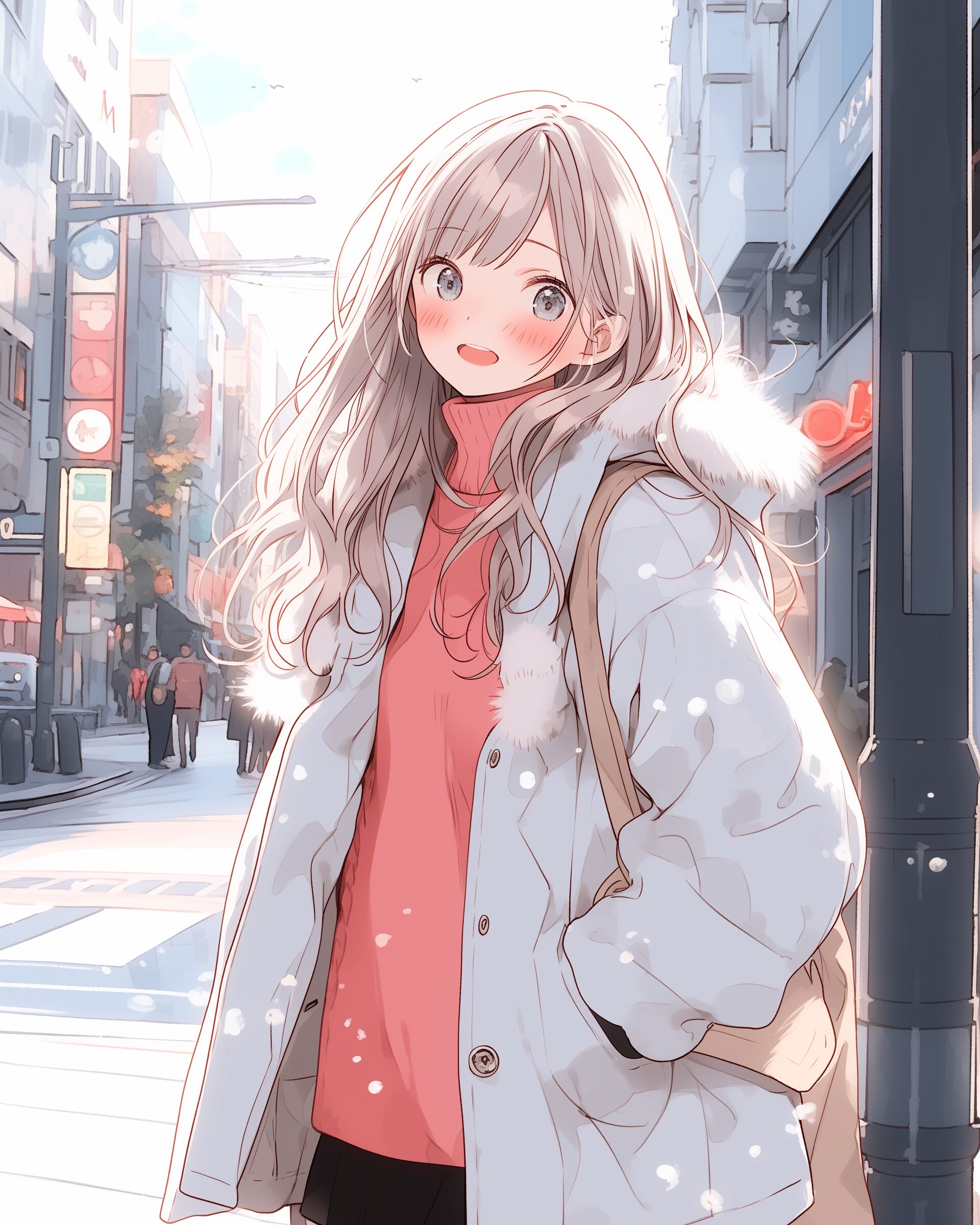 冬ファッション女子０