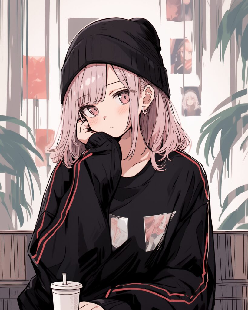 キャップ女子０