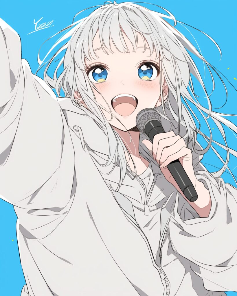 カラオケ女子１