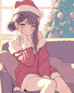 サンタ女子０