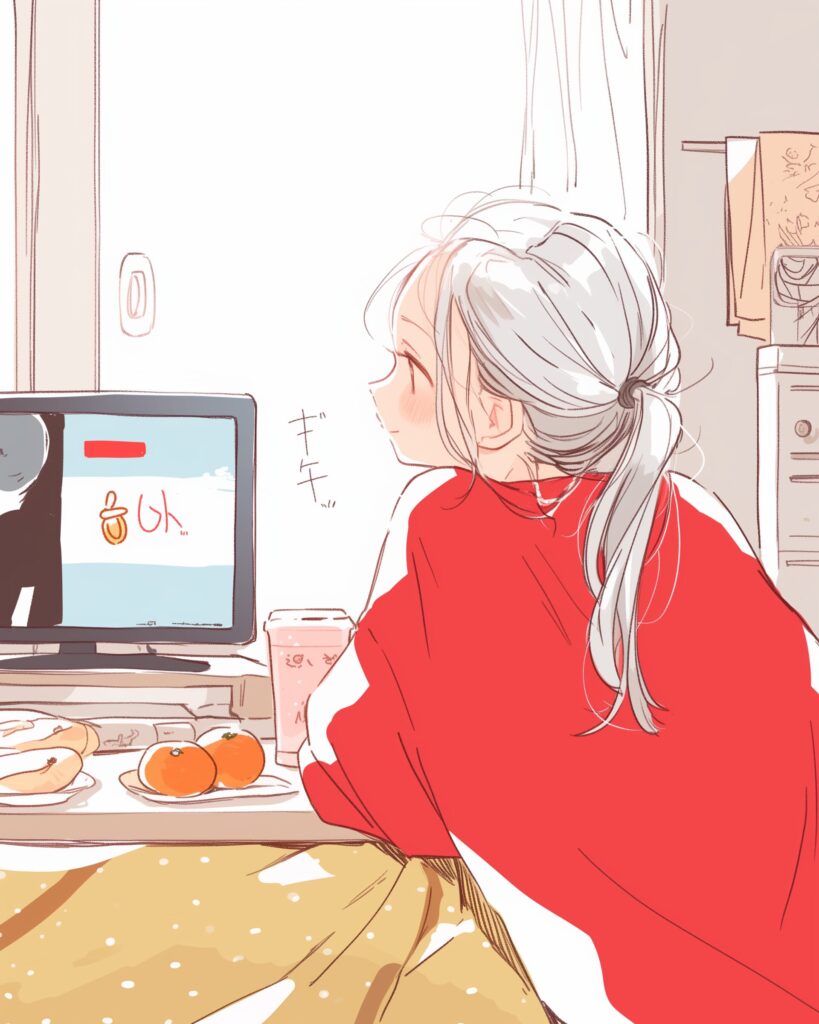 こたつ女子１