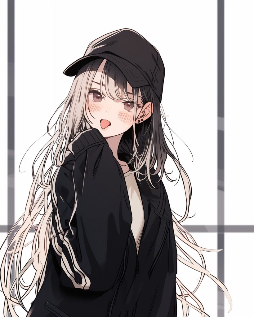 キャップ女子０