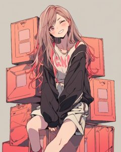 ストリートファッション女子０
