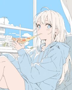 ピザ女子０