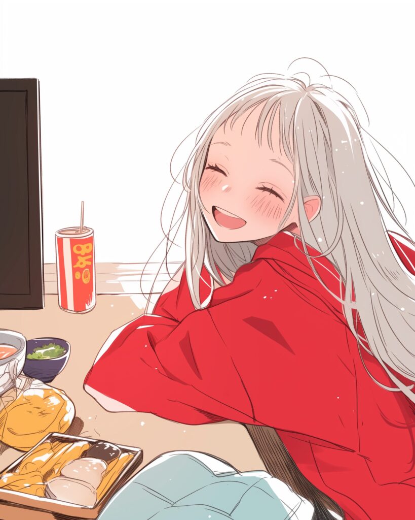 こたつ女子０