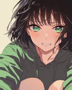 黒髪女子０