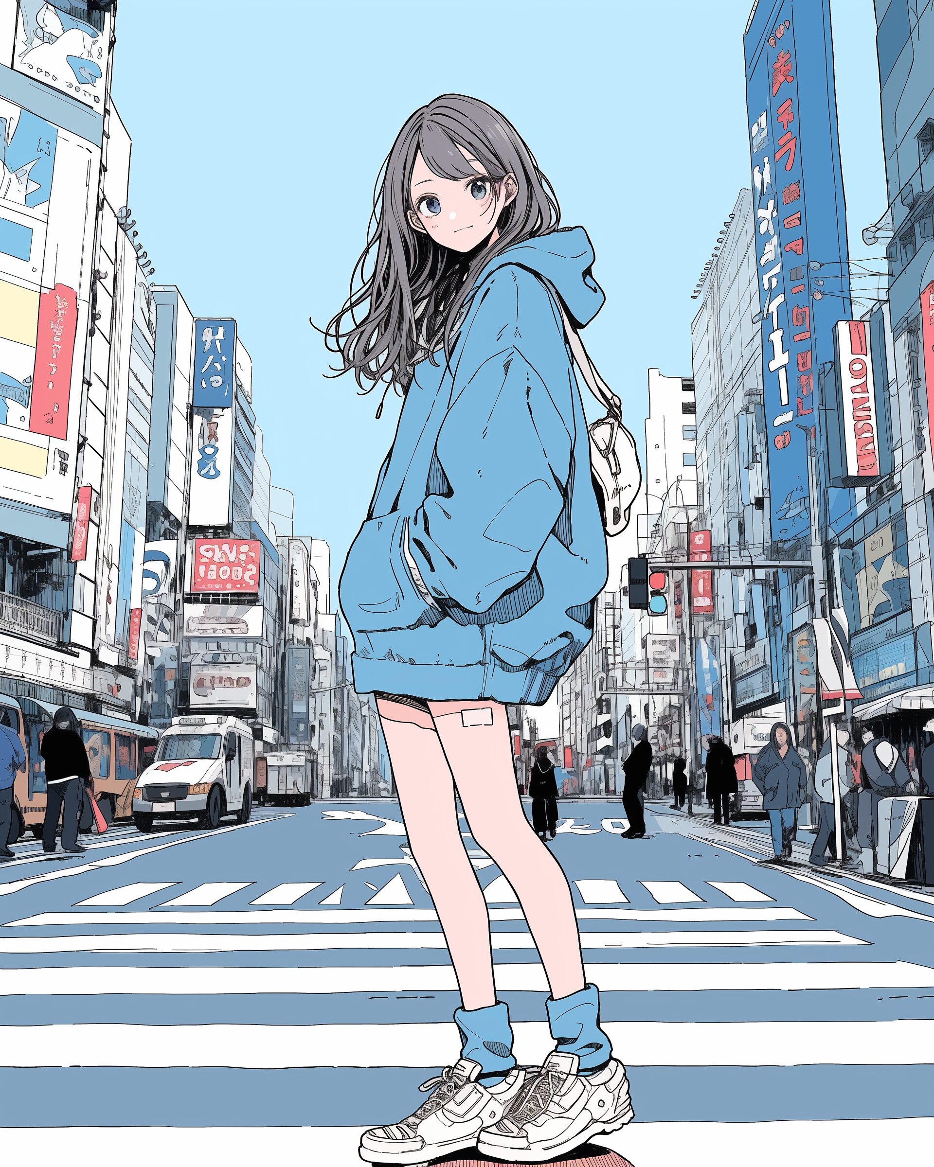 Blueファッション女子0