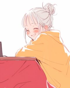 こたつ女子０