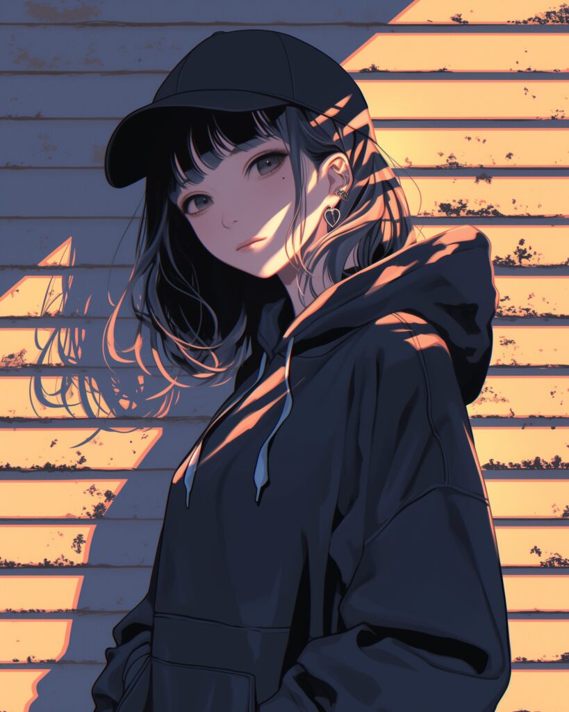 キャップ女子０