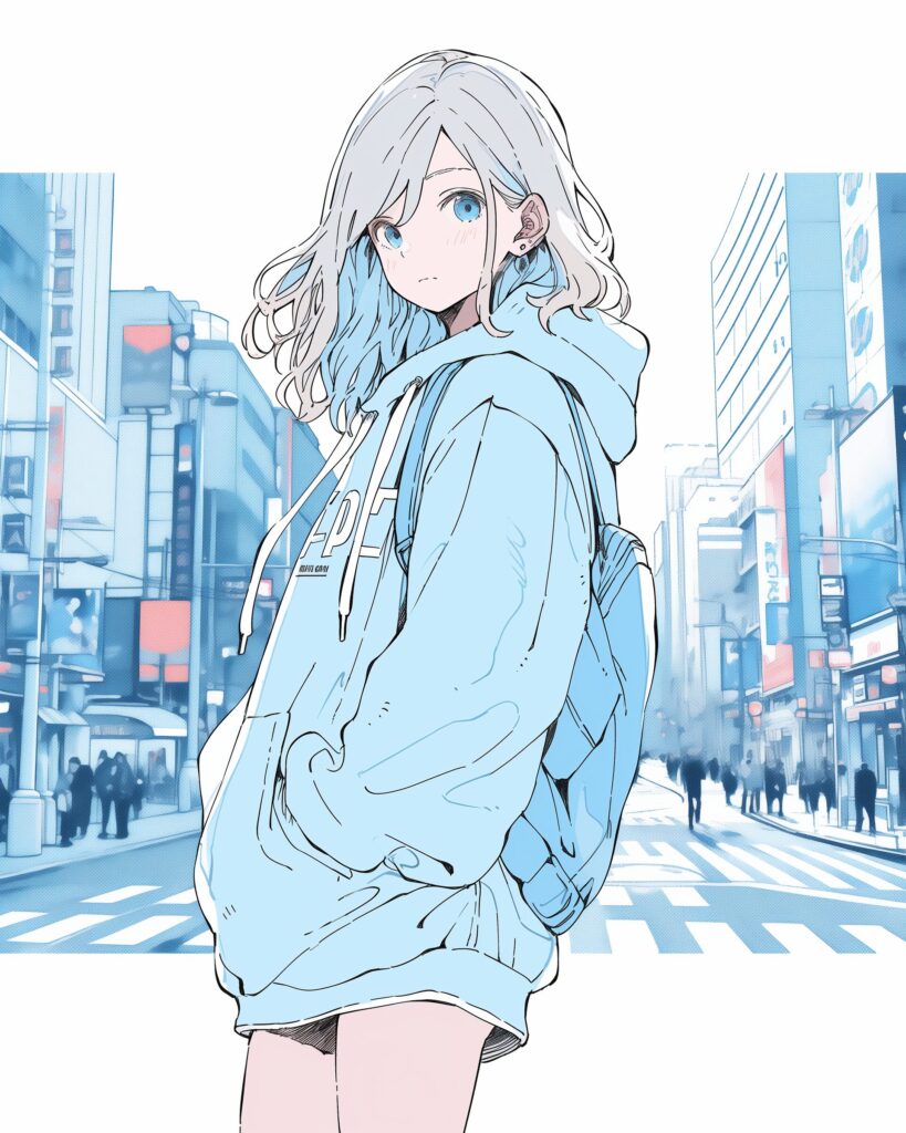 Blueファッション女子０