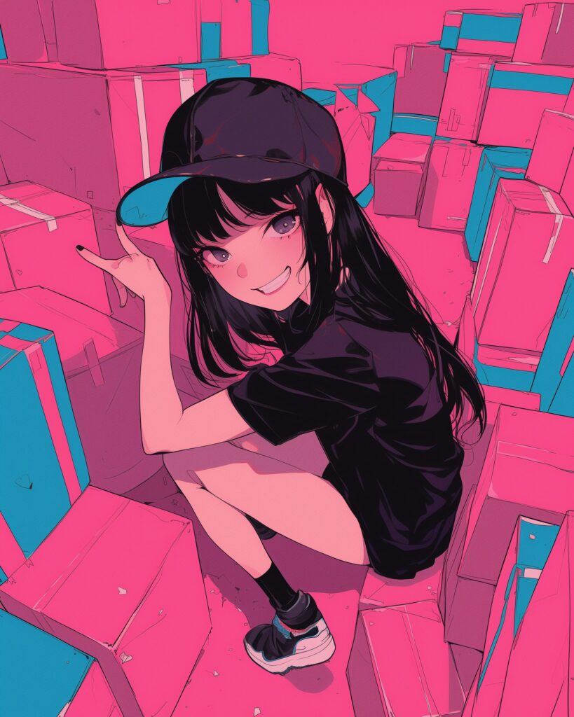 ストリートファッション女子０