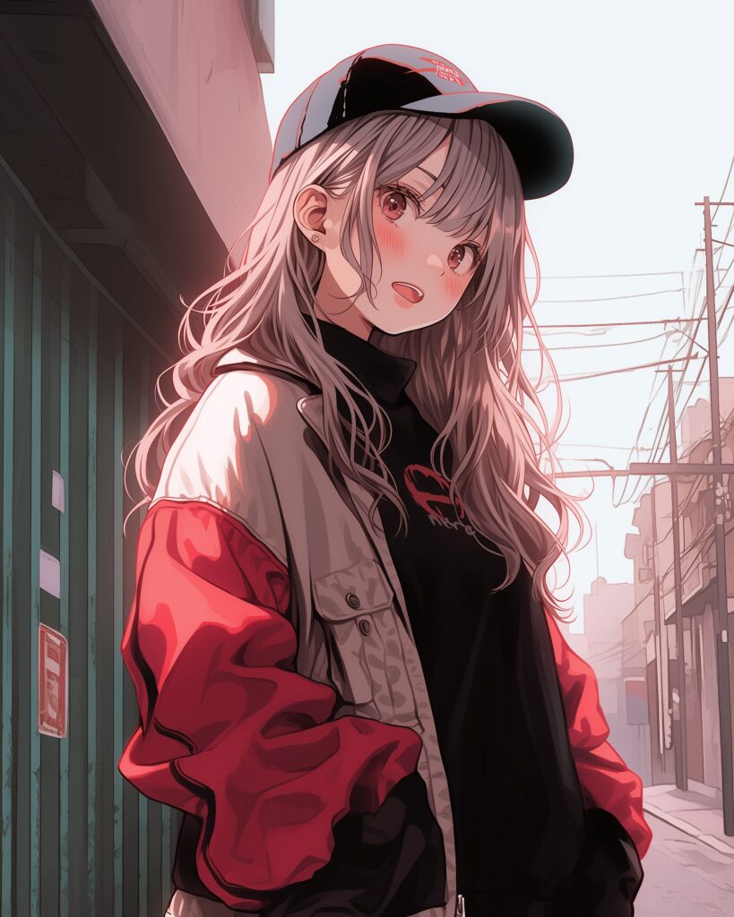 キャップ女子０