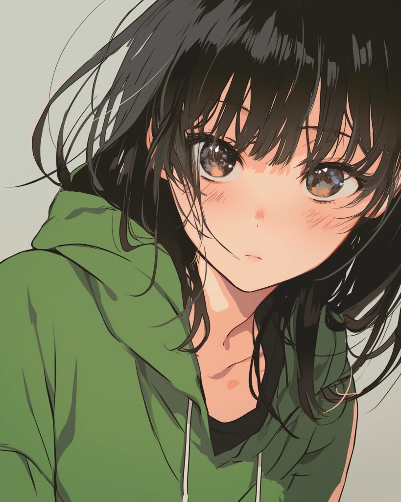パーカー女子１