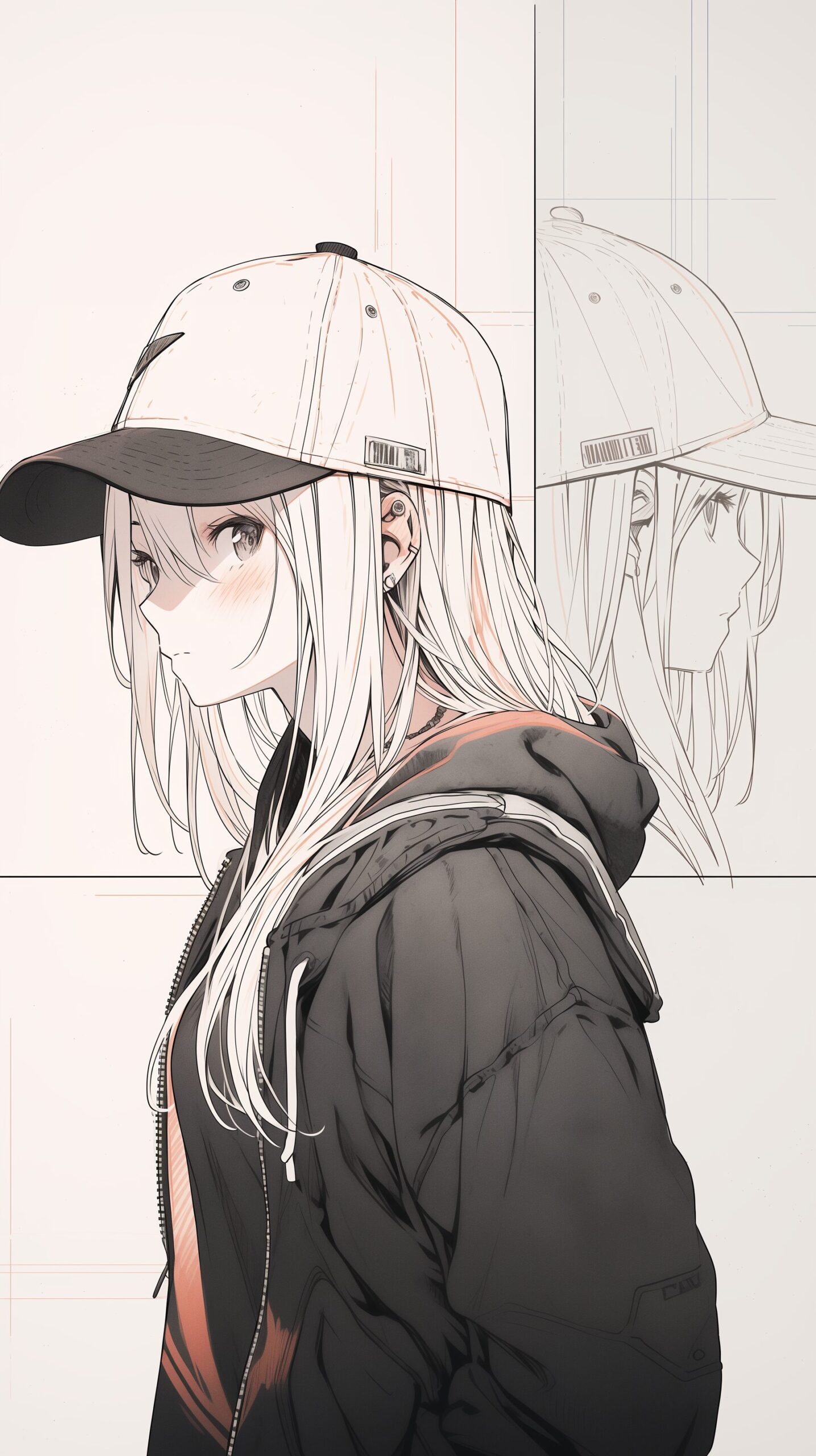 【壁紙】キャップ女子0