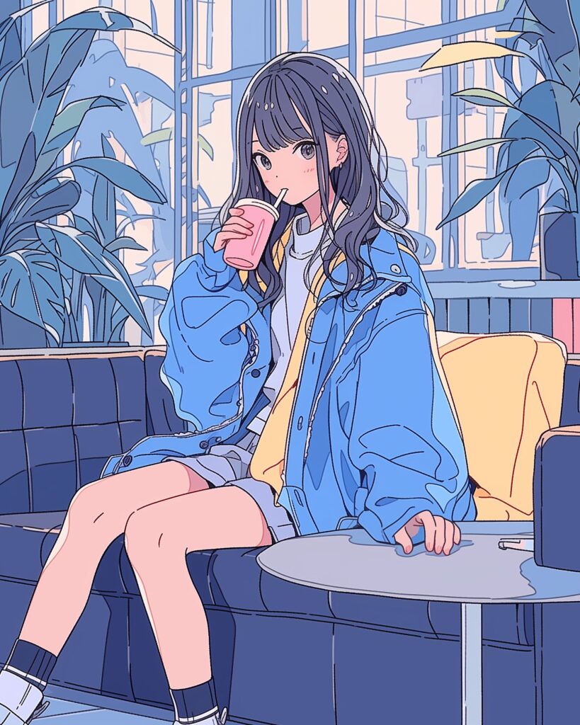 Blueファッション女子０