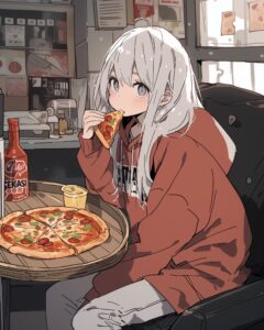 ピザ女子０