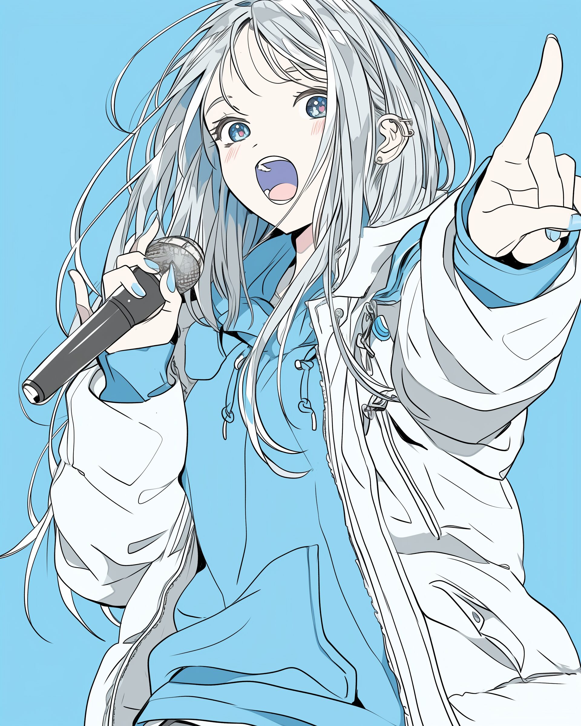カラオケ女子０