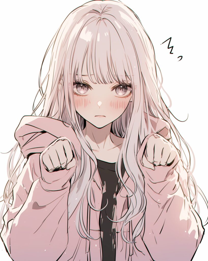 パーカー女子０