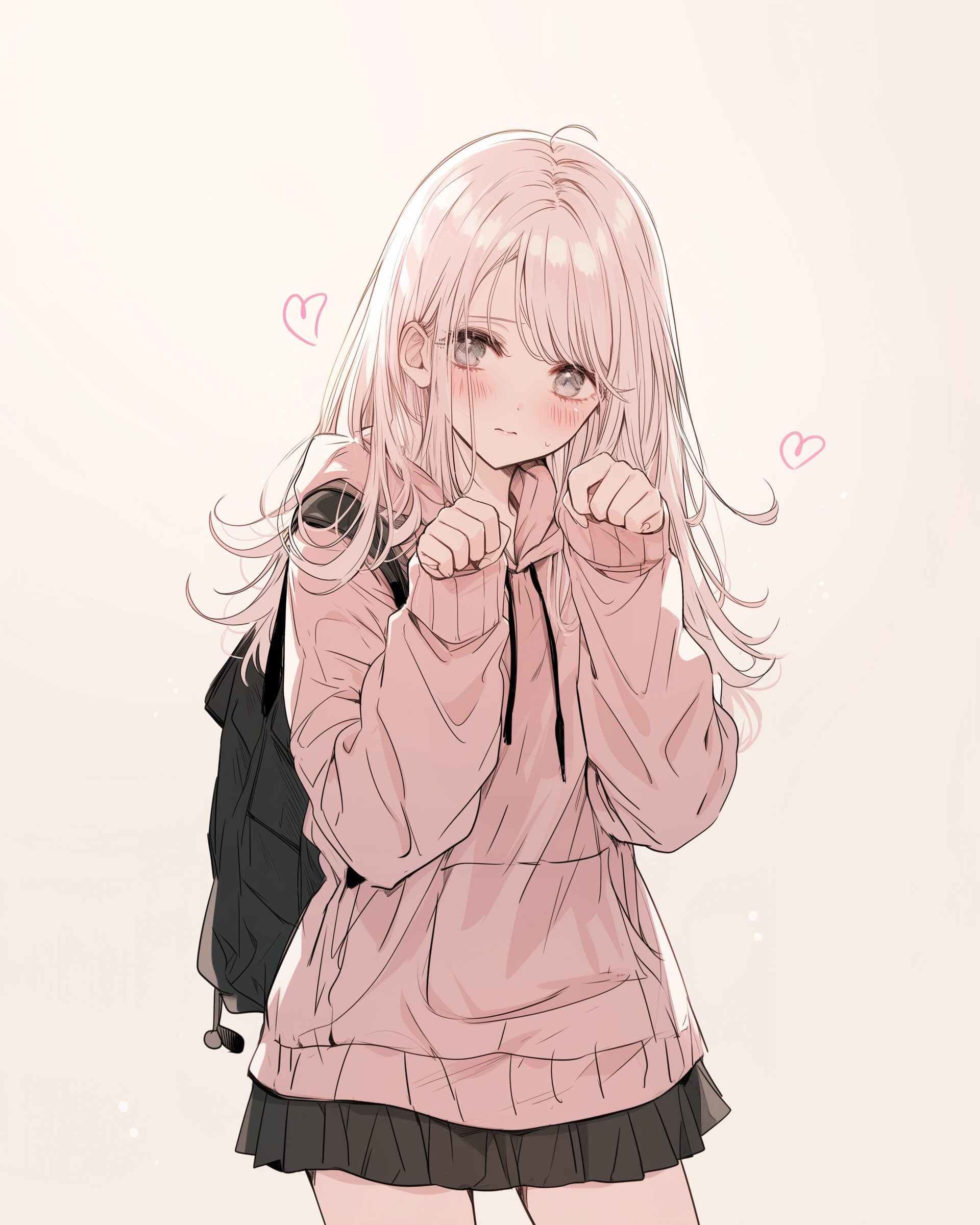 パーカー女子１