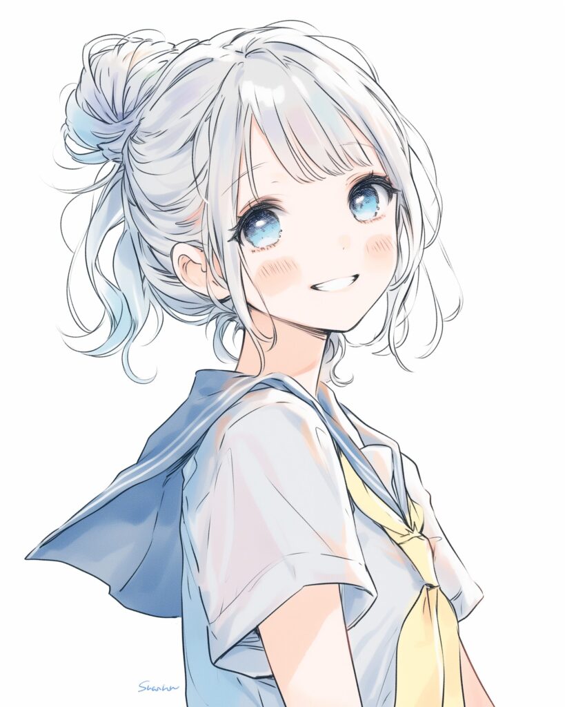 制服女子０