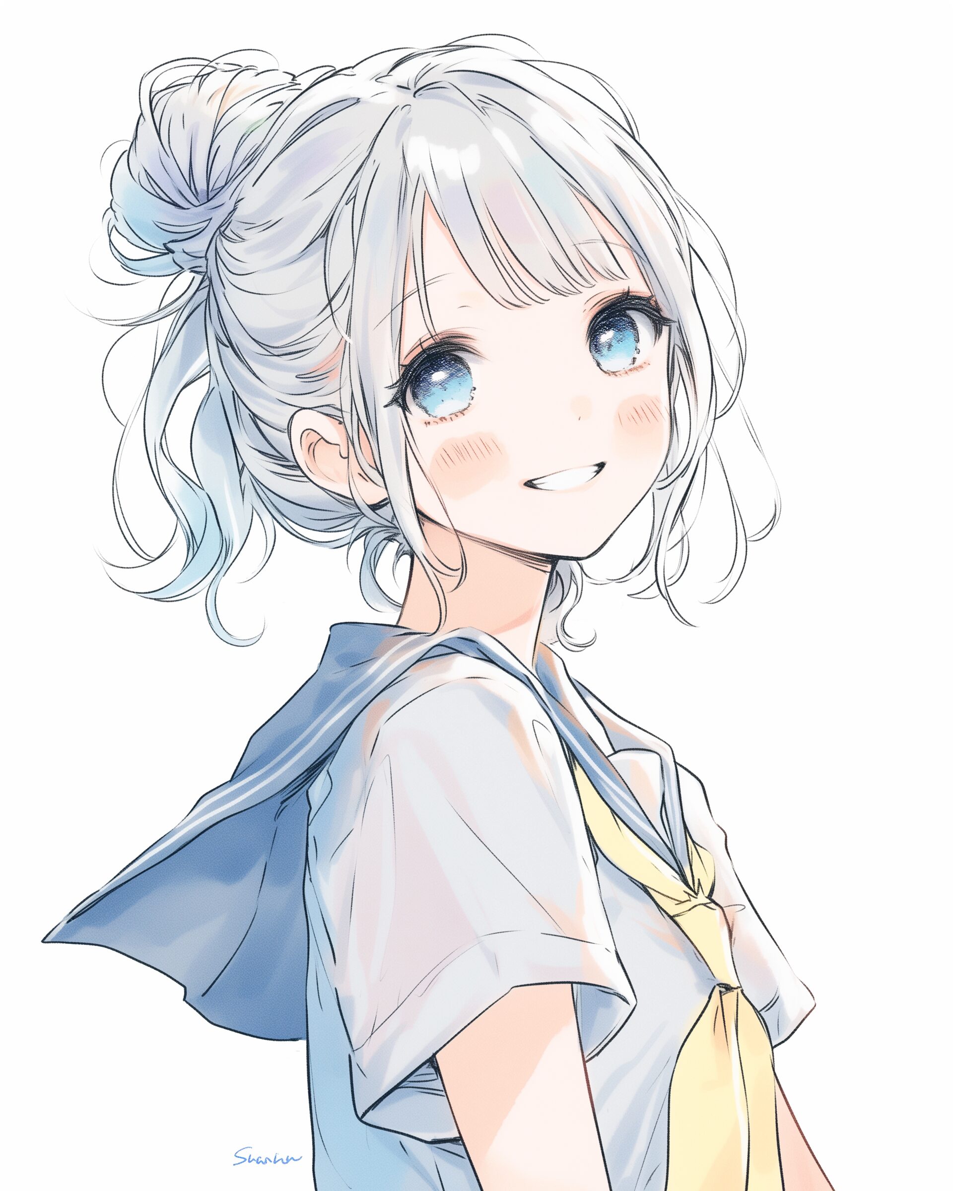 制服女子0