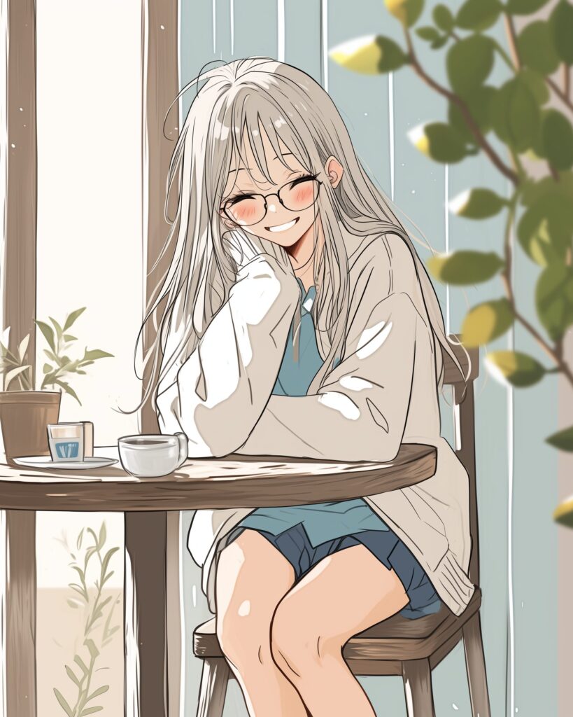 勉強女子０