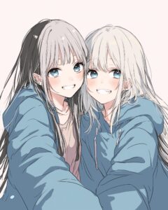 仲良し女子０