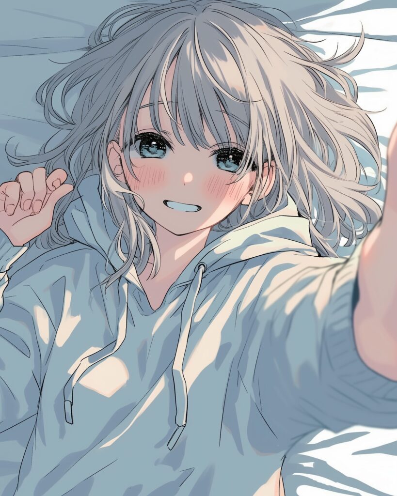 寝転び女子０