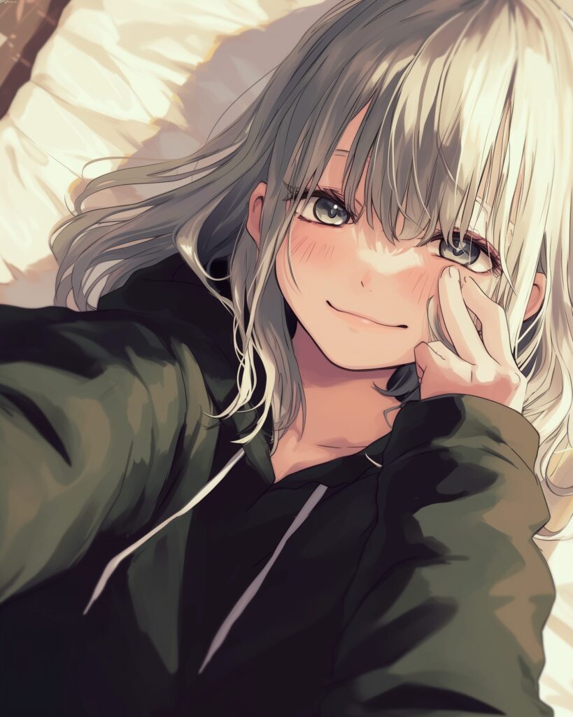 寝転び女子０