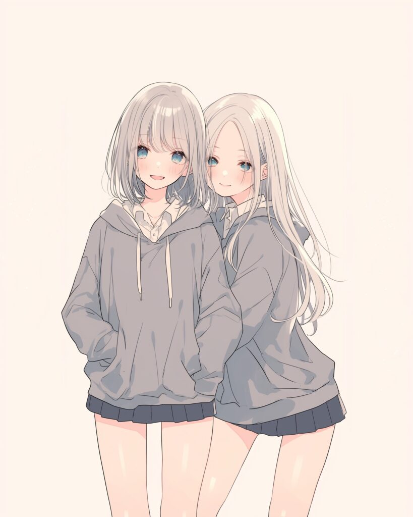 仲良し女子０