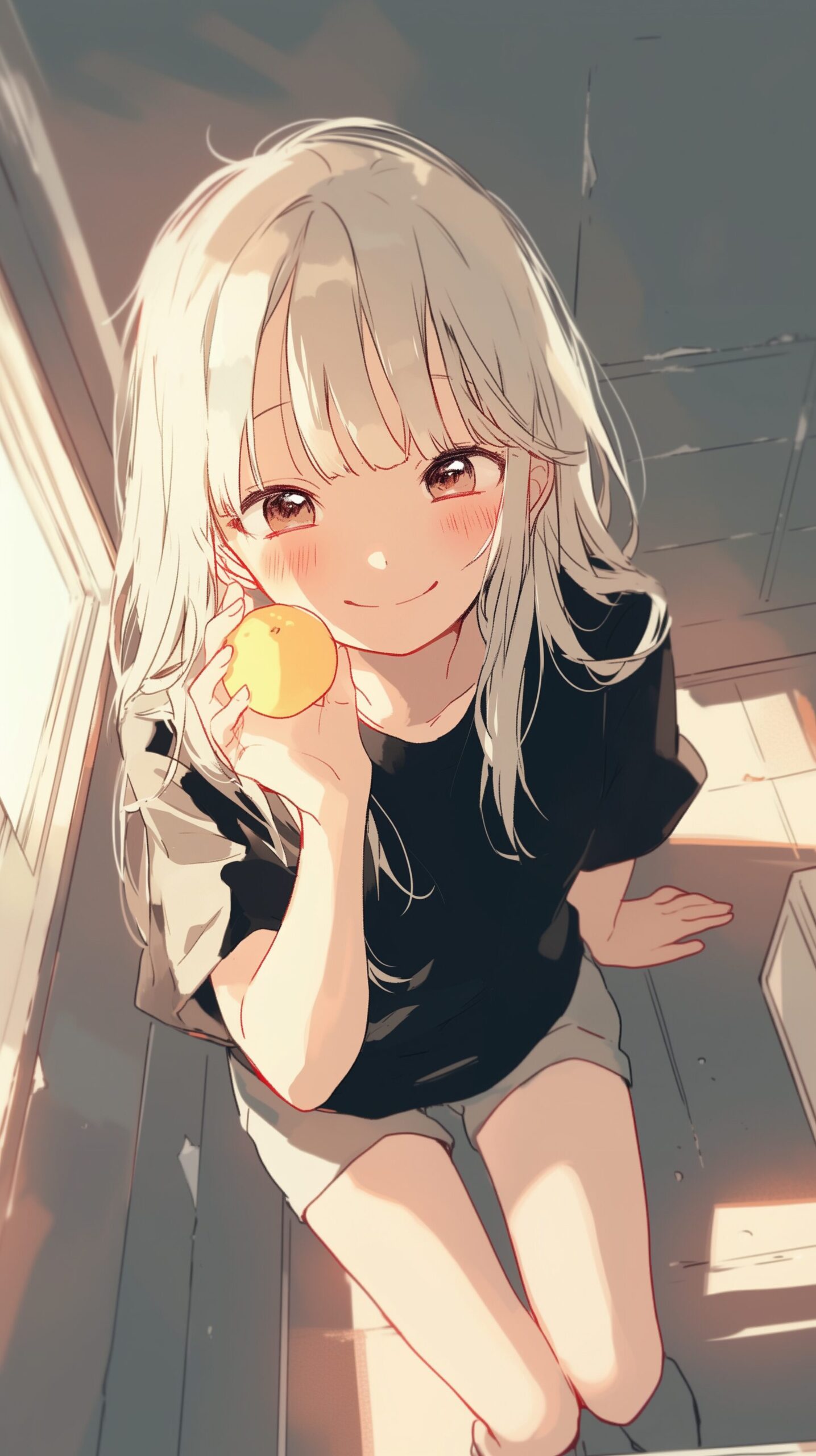 【壁紙】みかん女子0
