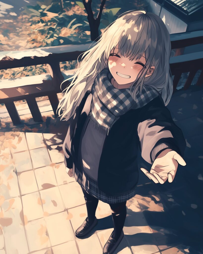 初詣女子０