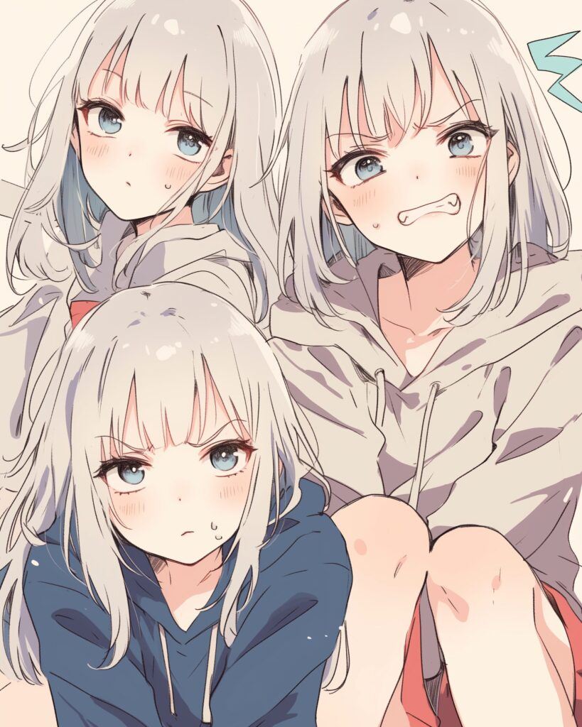 仲良し女子０