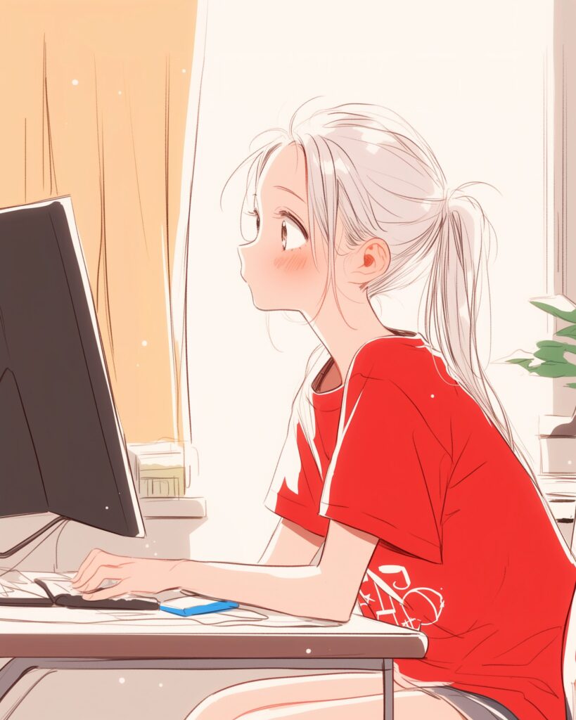 パソコン女子０