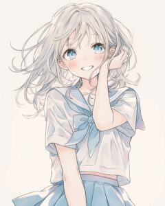 制服女子０