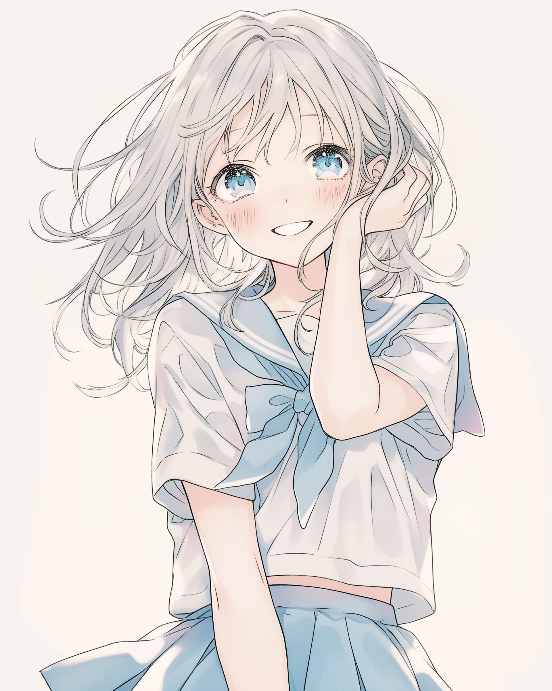 制服女子０