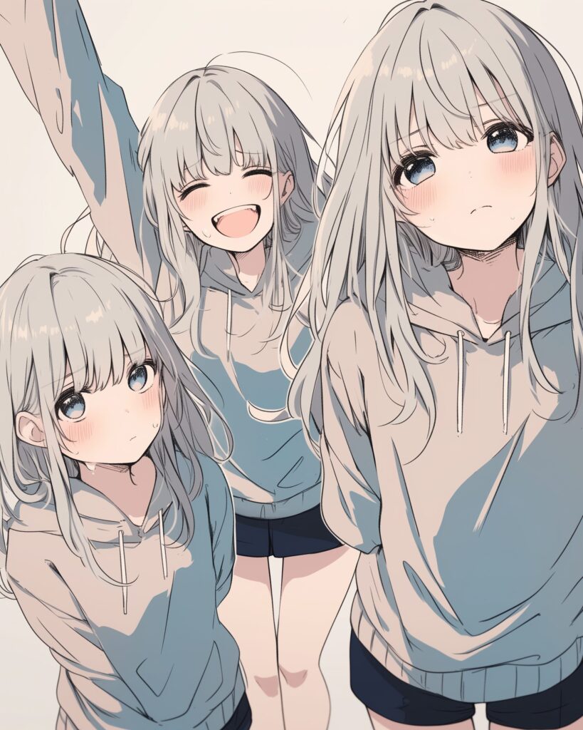 仲良し女子０
