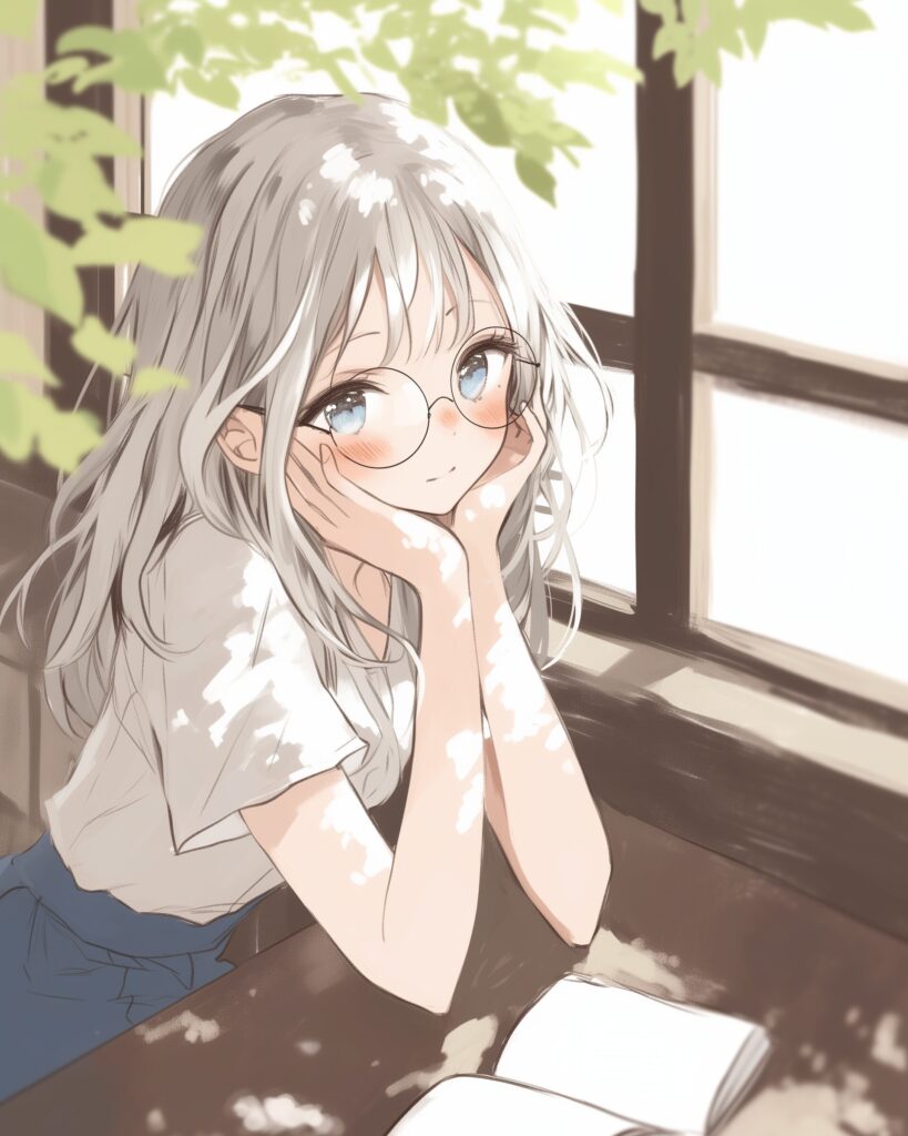 勉強女子０