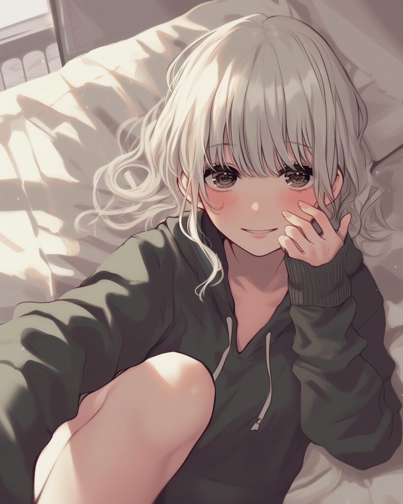 寝転び女子０