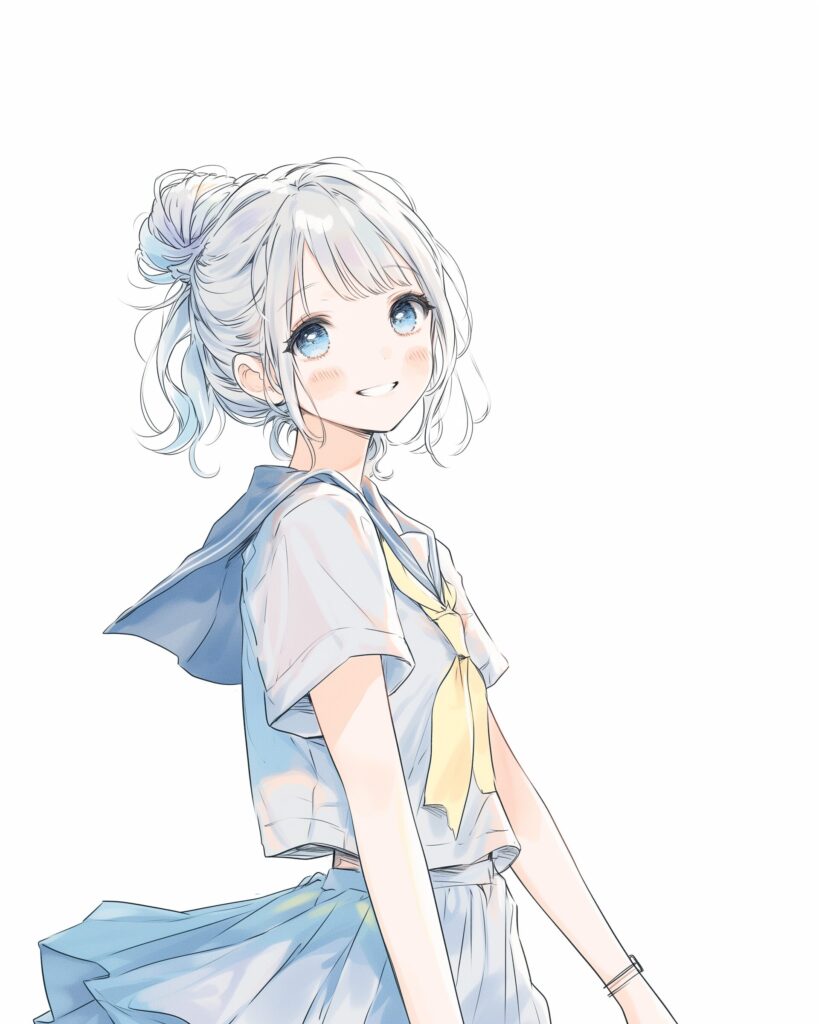 制服女子０